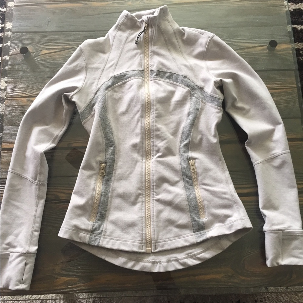 lululemon athletica Gray Zip-Up Hoodie